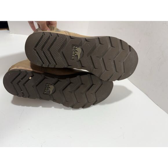 Sorel Sage Womens Size 6 37 Perf Leather Mid Calf Pull On Boots NL2167-977 - Picture 9 of 11